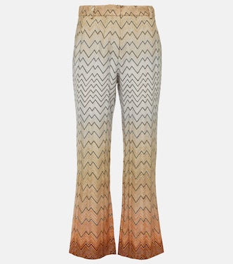 Pantaloni flared in jersey  | Missoni