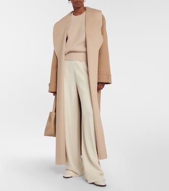 High-Rise-Hose Napier aus Kaschmir | Loro Piana