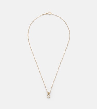 Amirah 18kt gold necklace with diamonds | Spinelli Kilcollin