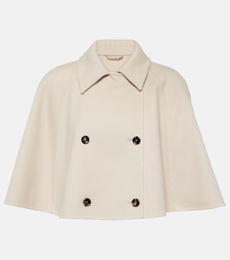 Volume wool and cashmere cape | Max Mara