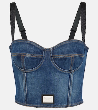 Bustier di jeans | Dolce&Gabbana
