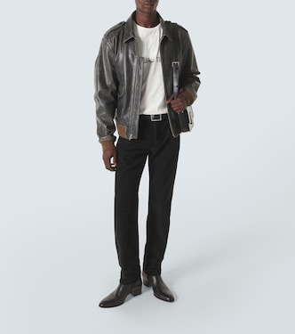 T-shirt en coton à logo | Saint Laurent