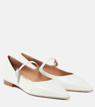 x Tabitha Simmons - Ballerine Kate in pelle | Malone Souliers