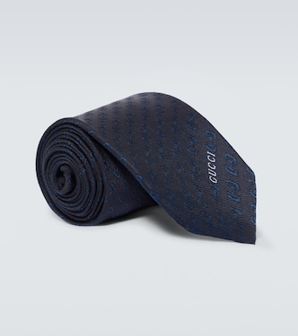 Cravatta Horsebit in seta | Gucci