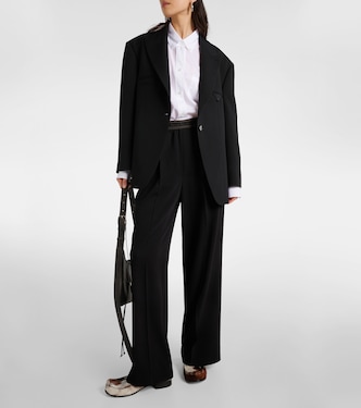 Weite Mid-Rise-Hose | Acne Studios