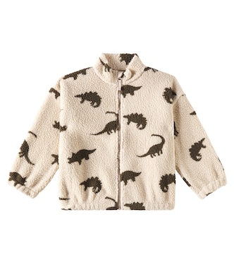Giacca Jody in teddy con stampa | Konges Sløjd