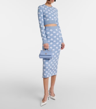Jersey cropped con logo | Dolce&Gabbana