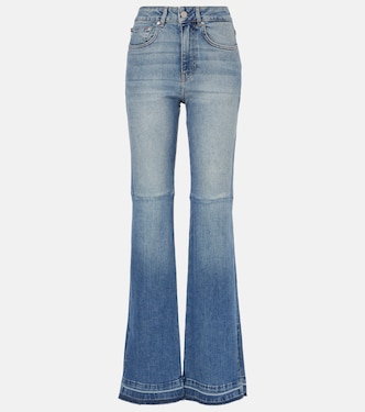 Jeans flared La Croisette a vita alta | AG Jeans