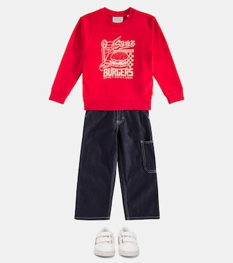 Sudadera de jersey de algodón estampada | Scotch & Soda Kids