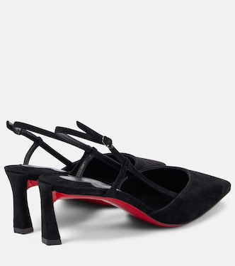 Pumps slingback Condoroline 55 in suede | Christian Louboutin