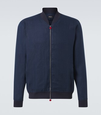Bomberjacke aus Leinen | Kiton