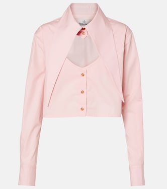Cropped-Hemd Cut Off Heart aus Baumwolle | Vivienne Westwood