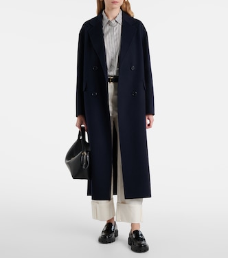 Favola double-breasted virgin wool coat | 'S Max Mara