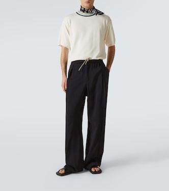 Weite High-Rise-Hose | Plan C