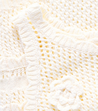 Gilet Raya in cotone con applicazione | Louise Misha