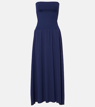 Oda jersey and crêpe jersey maxi dress | Eres
