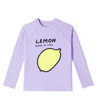 Lemon printed rashguard top | Jellymallow