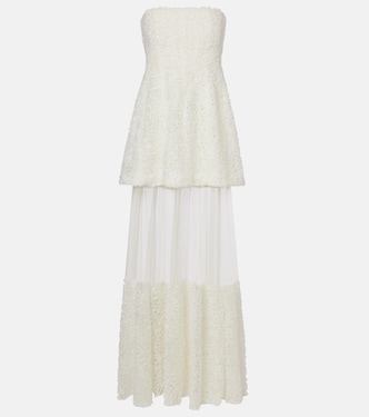 Marella chiffon bustier dress | Simkhai