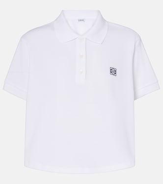 Anagram cotton piqué polo shirt | Loewe