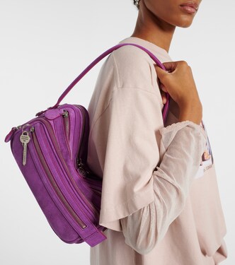 Camero Party suede shoulder bag | Acne Studios