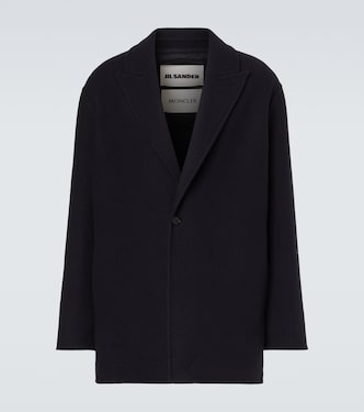 x Jil Sander virgin wool coat | Moncler Genius