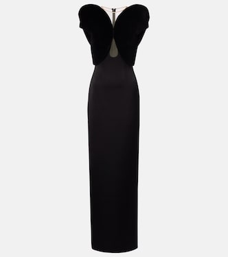 Robe aus Satin | David Koma