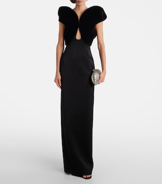 Robe aus Satin | David Koma