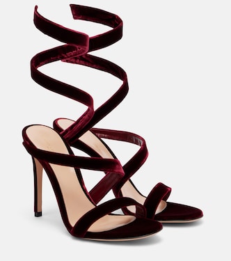 Sandales Opera 105 en velours | Gianvito Rossi