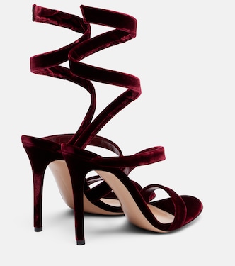 Sandales Opera 105 en velours | Gianvito Rossi