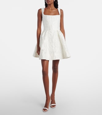 Bridal Vanilla Dreams bustier minidress | Rebecca Vallance
