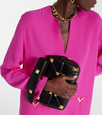 Borsa Roman Stud Medium in pelle | Valentino Garavani