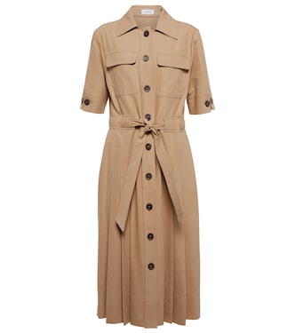 Vestido camisero de algodón | Ferragamo