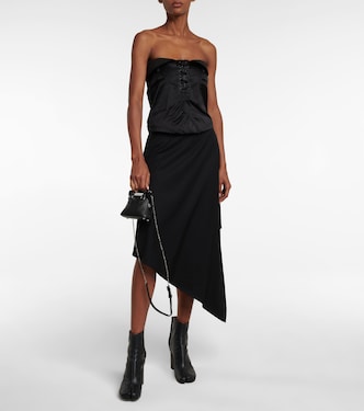 Silk satin corset | Maison Margiela