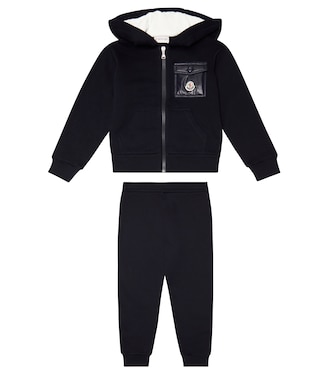 Cotton jersey tracksuit | Moncler Enfant
