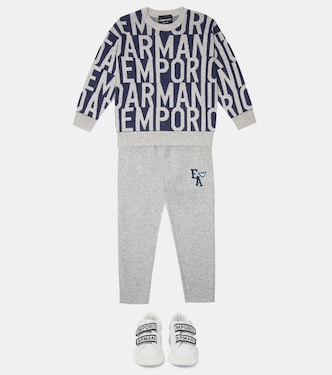 Pullover aus einem Baumwollgemisch | Emporio Armani Kids