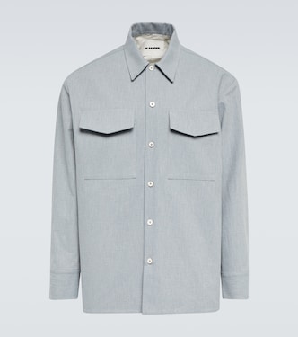 Camicia in cotone con tasche | Jil Sander
