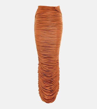 Hartley ruched maxi skirt | Alex Perry