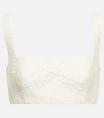 Bralette en mezcla de algodón | Valentino