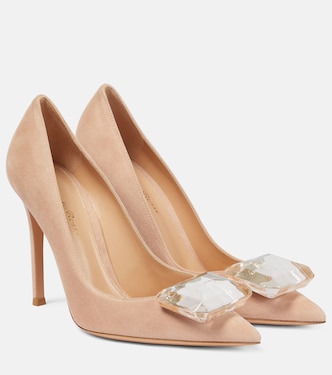Salones Jaipur 105 de ante adornados | Gianvito Rossi