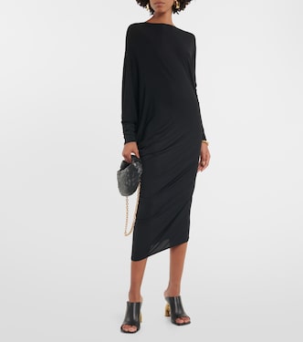 Crêpe jersey midi dress | Wolford
