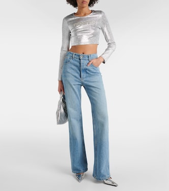 Crop top de manga larga | Rabanne