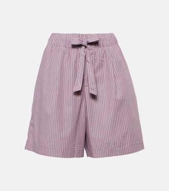 x Tekla striped cotton pajama shorts | Birkenstock 1774