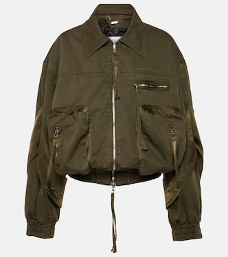 Bomberjacke aus Denim | Blumarine