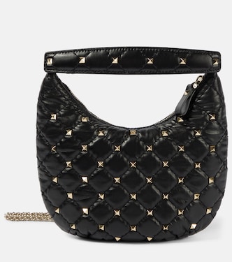 Bolso al hombro Rockstud Mini de piel | Valentino Garavani