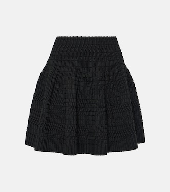 Minifalda de tiro alto | Alaïa