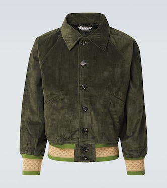 Peerie cotton corduroy jacket | Bode