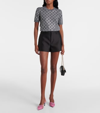 Top en laine à ornements | Gucci