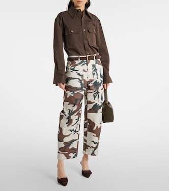 Pantalones cargo Shon de algodón | Nili Lotan