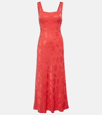 Benedict jacquard midi dress | Rixo