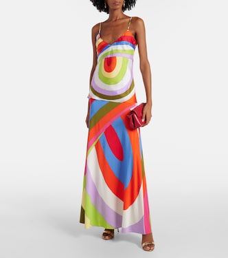 Camisole Iride in twill di seta | Pucci